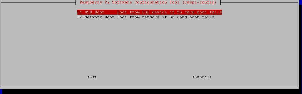 raspi-config_3, usb boot menu